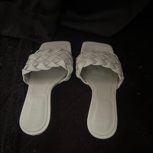 H&M Braided Slide heels